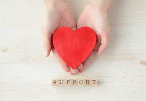 交際中も奮闘中も
万全のサポート体制